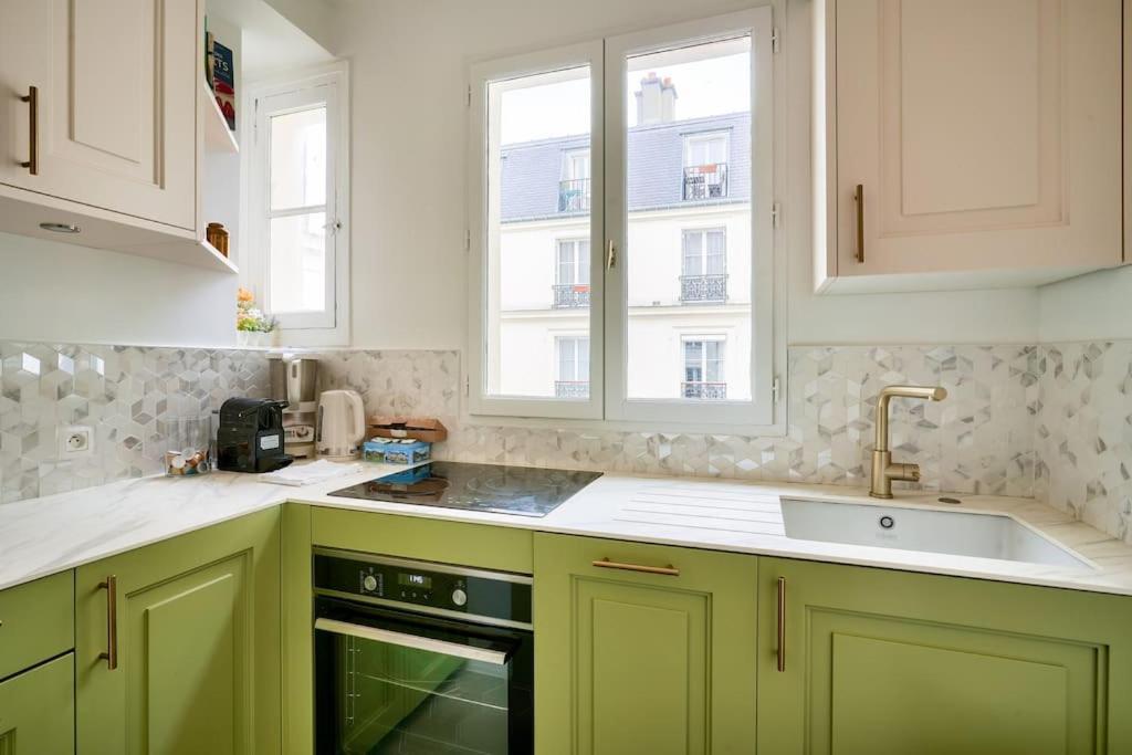 Superbe Appartement A 2 Min A Pied De La Station De Metro París Exterior foto